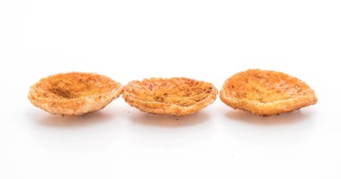 rendelenmiş domuz pirinç kraker ile kurutulmuş