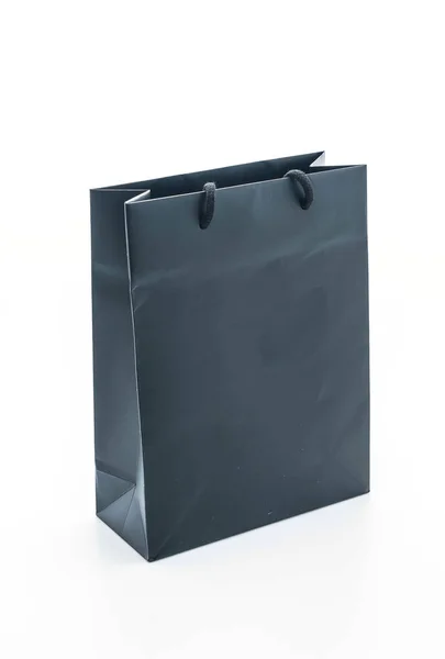 Beyaz alışveriş çantası — Stok fotoğraf