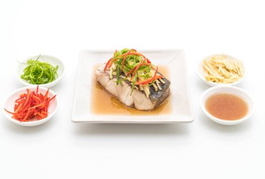 soya sosu Snapper balık buğulama