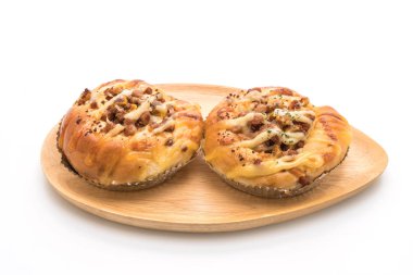 jambon salata ve kurutulmuş domuz topuz