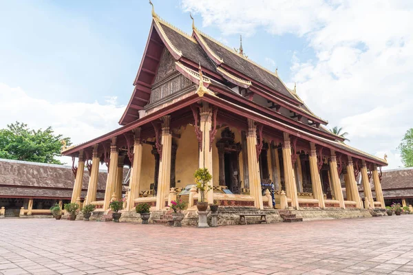 Wat si saket, vientiane, Laosz — Stock Fotó