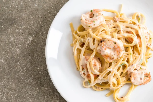 karides ile Fettuccini makarna