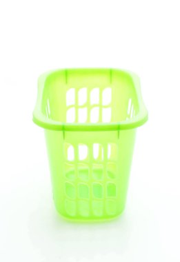 Yeşil plastik sepet