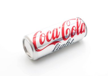 Bangkok, Tayland - 22 Mayıs 2017: Coca-Cola gazlı yumuşak olduğunu