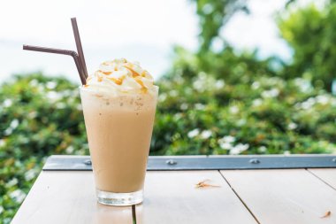 buzlu kapuçino kahve