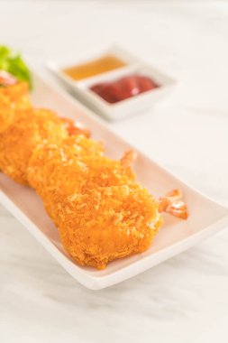 derin yağda kızartılmış karides