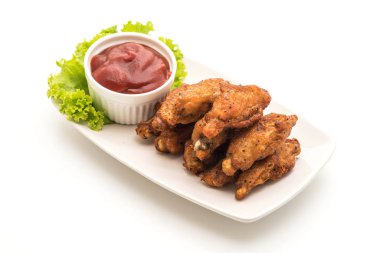 Kızarmış tavuk kanadı.