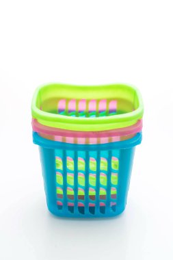 renkli plastik sepet 