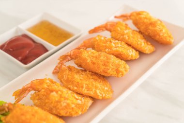 derin yağda kızartılmış karides