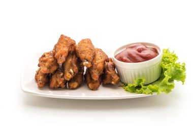 Kızarmış tavuk kanadı.