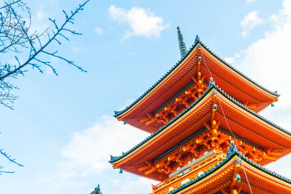Kiyomizu-dera Tapınağı güzel mimari Kyoto,.