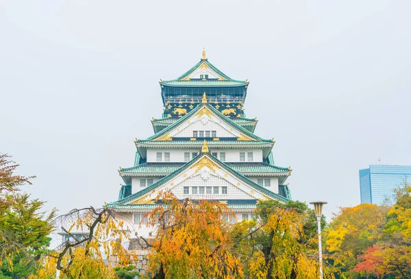 Beautiful architecture at Osaka castle — Stock Photo, Image