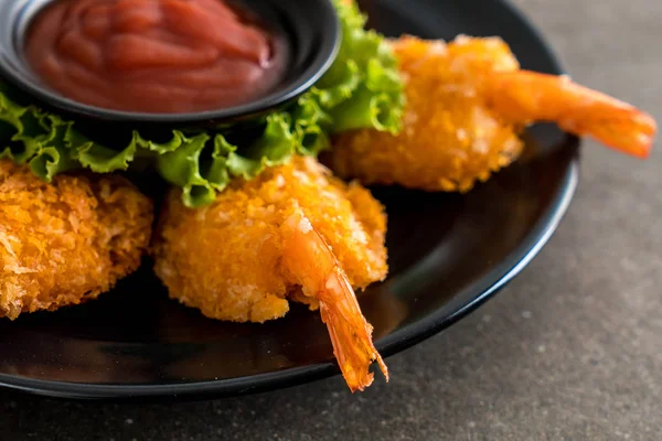 derin yağda kızartılmış karides