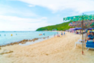 güzel tropikal beach Koh Larne Pattaya adlı