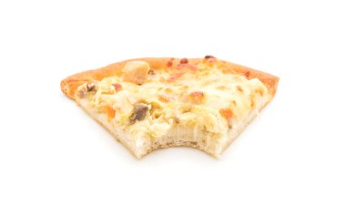 Kremalı mantarlı pizza