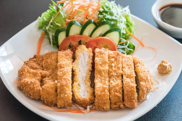 sebze soslu kızarmış pirzola domuz eti