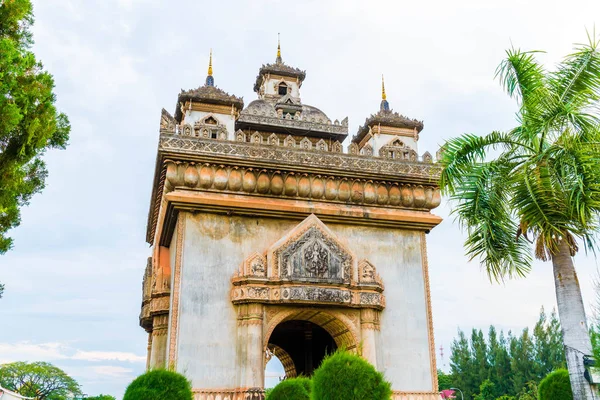 Patuxay anıt Vientiane, Laos.