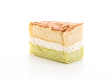 vanilya ve yeşil çay şifon kek