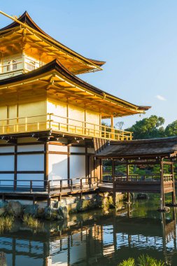 Kinkakuji Tapınağı (altın köşk güzel mimari)