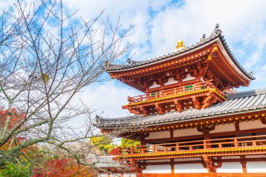 Güzel mimari Byodo içinde Kyoto tapınakta.