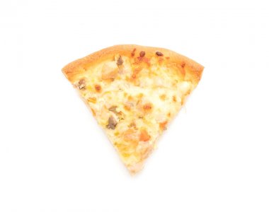 Kremalı mantarlı pizza