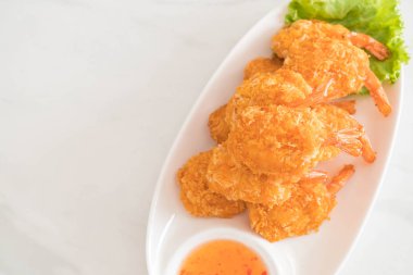 derin yağda kızartılmış karides