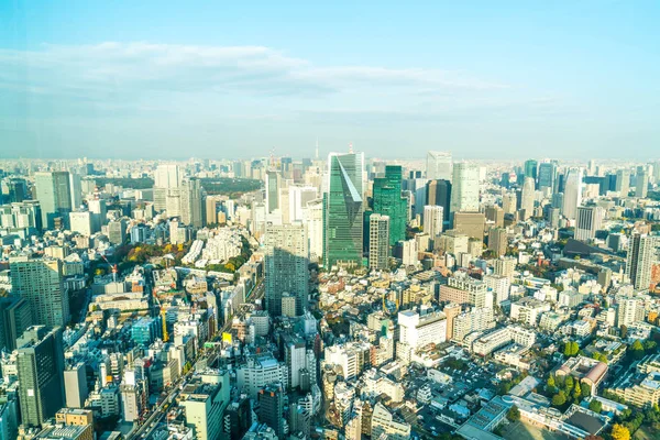 Skyline de la ciudad de Tokio con Tokyo Tower — Foto de Stock