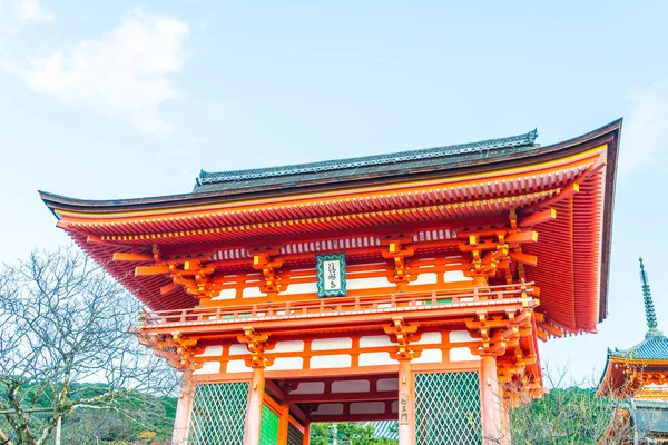 Krásná architektura v Kiyomizu-dera Temple Kyoto,. — Stock fotografie