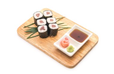  Red snapper maki sushi-Japon gıda tarzı