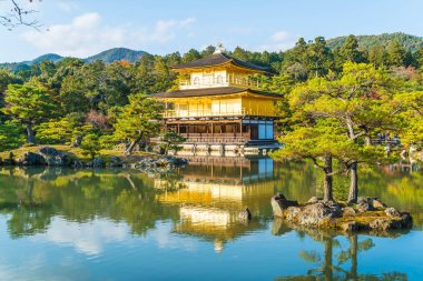 Kinkakuji Tapınağı (altın köşk güzel mimari)