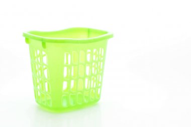 Yeşil plastik sepet