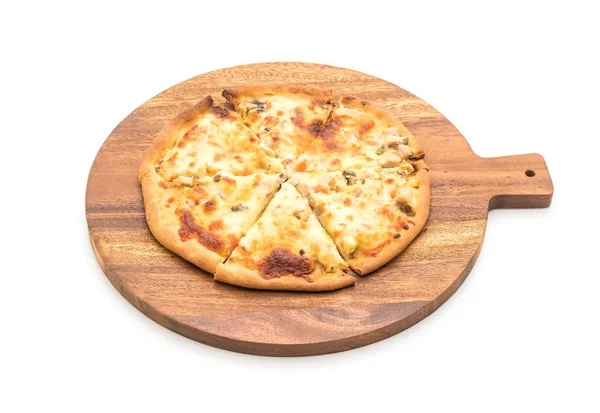 Pizza ai funghi cremosa — Foto Stock