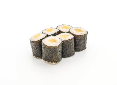 Turşu turp maki sushi-Japon gıda tarzı