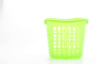 Yeşil plastik sepet