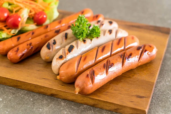 sebzeli ızgara sosis