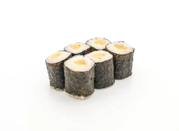 Acar lobak maki sushi- gaya makanan Jepang — Stok Foto