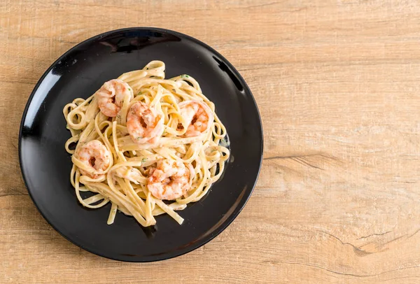 karides ile Fettuccini makarna