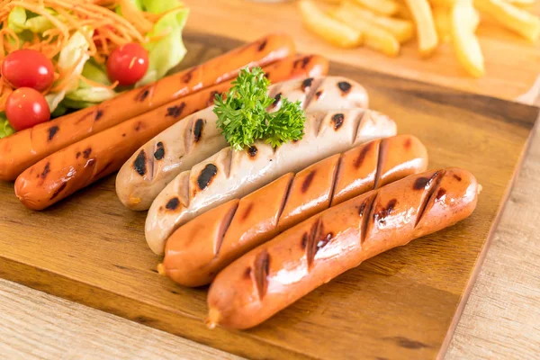 sebzeli ızgara sosis