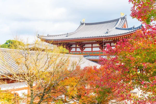 Güzel mimari Byodo içinde Kyoto tapınakta.