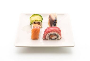 karışık suşi roll - Japon gıda tarzı