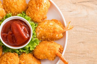 derin yağda kızartılmış karides