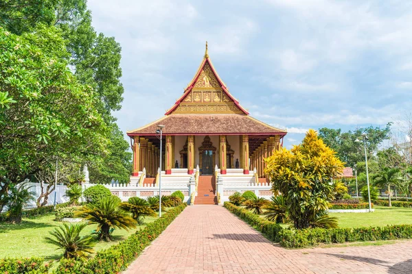 Haw Phra Kaew Tapınağı'nda güzel mimari