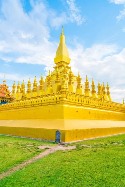 Beautiful Architecture at Pha That Luang,Vientiane, Laos. — Stock Photo, Image