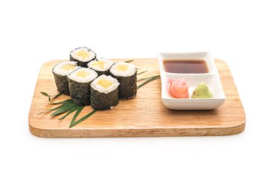 tatlı yumurta maki (tamago) - Japon gıda tarzı