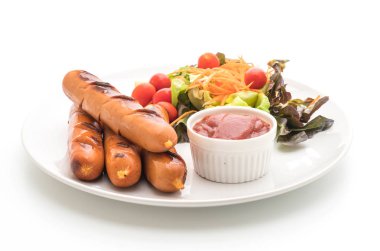 sebzeli ızgara sosis