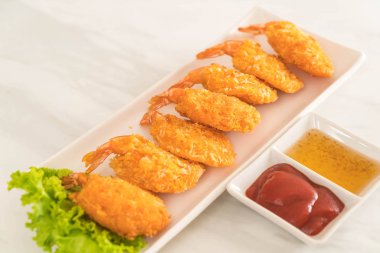 derin yağda kızartılmış karides