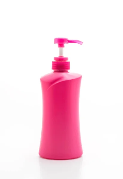 Бутылка шампуня или кондиционера для волос — стоковое фото