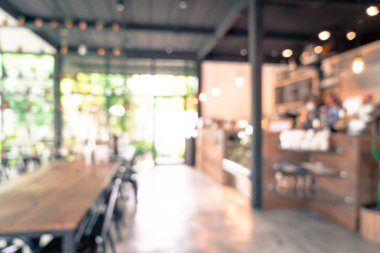 Kafede arkaplan için soyut bulanıklık