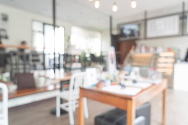 Kafede arkaplan için soyut bulanıklık