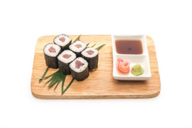  Red snapper maki sushi-Japon gıda tarzı